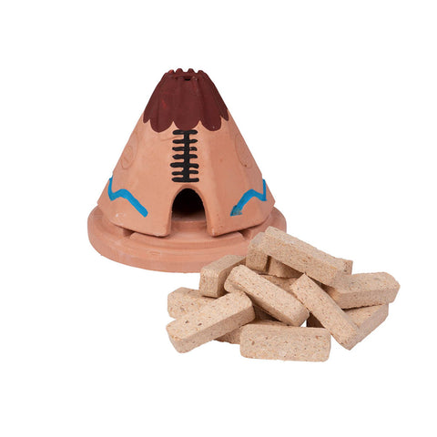 Teepee Incense Holder with Pinon Incense - City Bird 