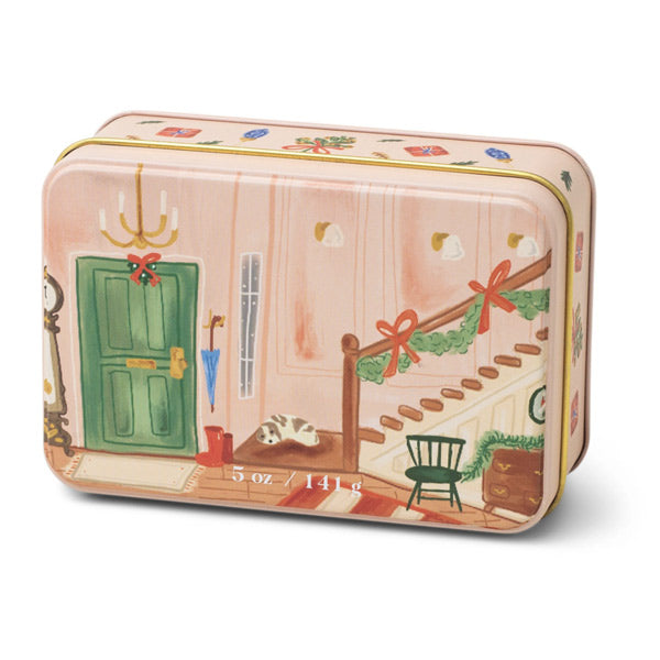 Holiday Tin 5 Oz. Matte Illustrated Pack