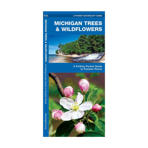 Michigan Trees & Wildflowers - A Folding Pocket Guide
